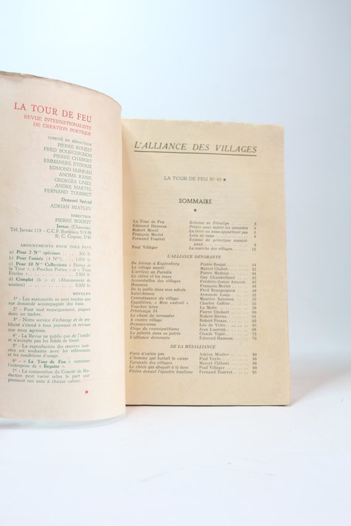 La Tour de Feu N°43 : L'alliance des villages