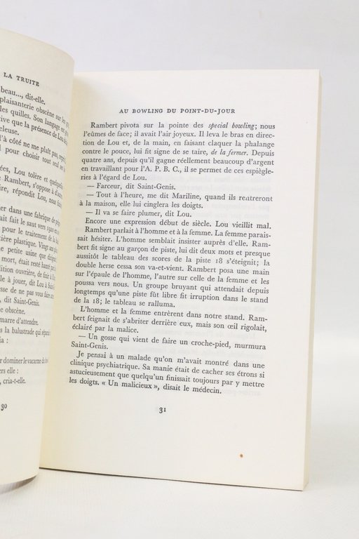 La truite - Exemplaire de René Char