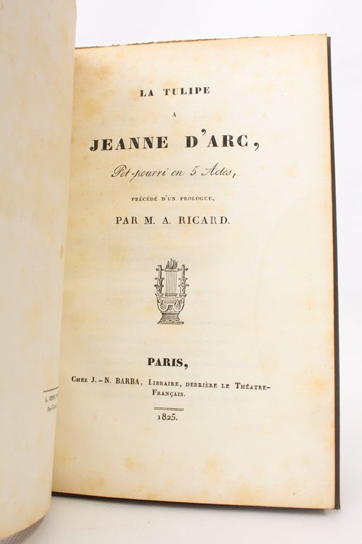La tulipe à Jeanne d'Arc