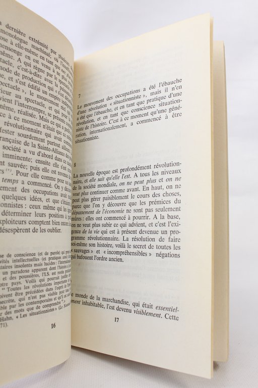 La véritable scission dans l'internationale. Circulaire publique de l'Internationale Situationniste