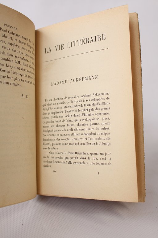 La vie littéraire, quatrième série - Exemplaire de Marcel Schwob