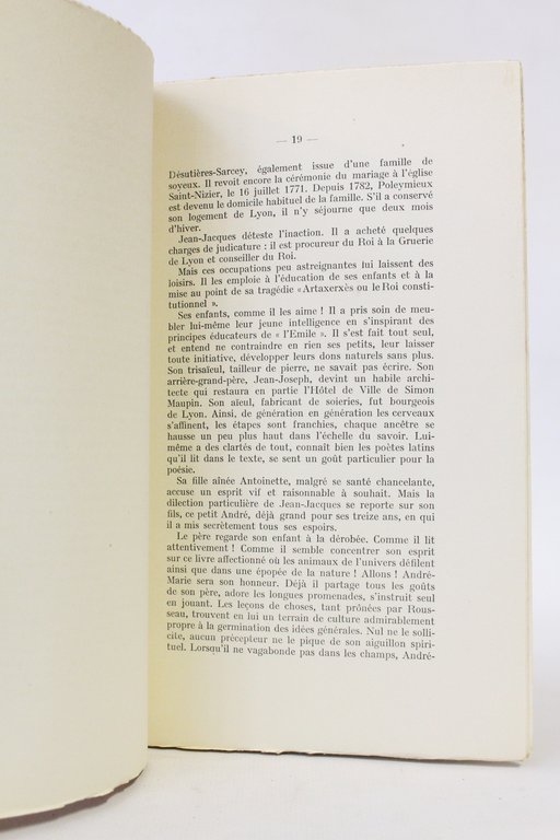 La vie passionnée de André-Marie Ampère