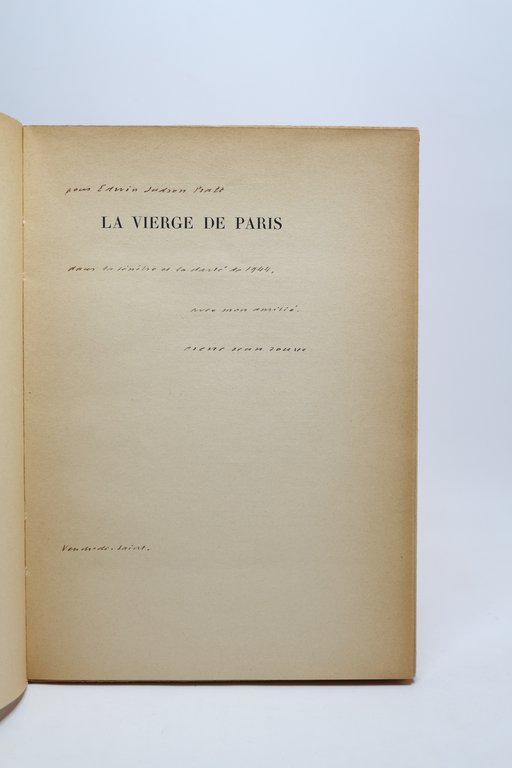 La vierge de Paris