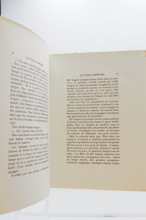 La ville anonyme