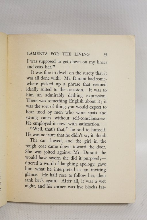Laments of the living