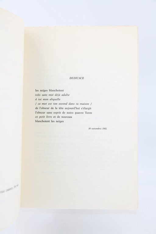 Le cahier de Véronique