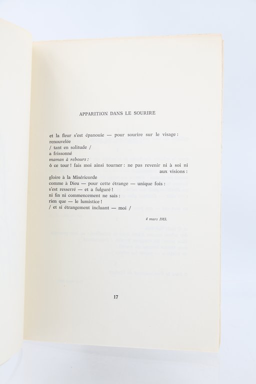 Le cahier de Véronique