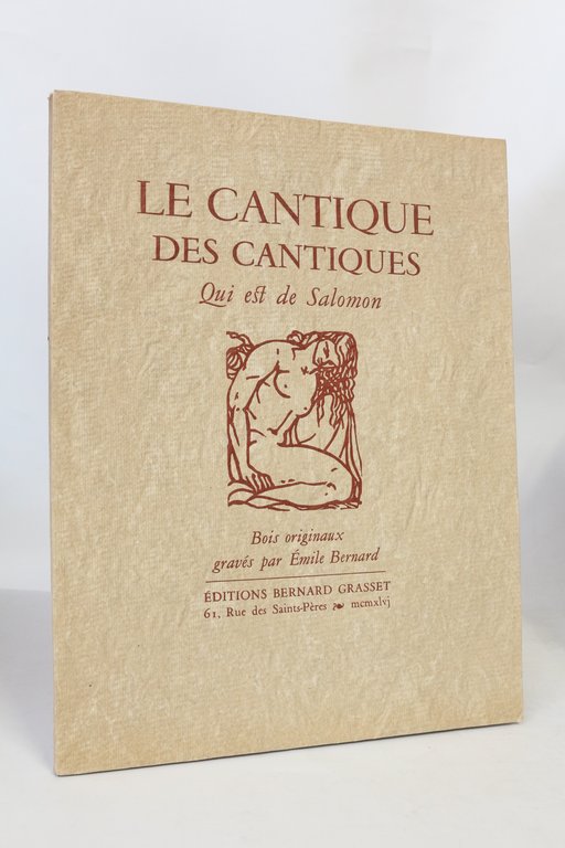Le cantique des cantiques qui est de Salomon. C'est le …
