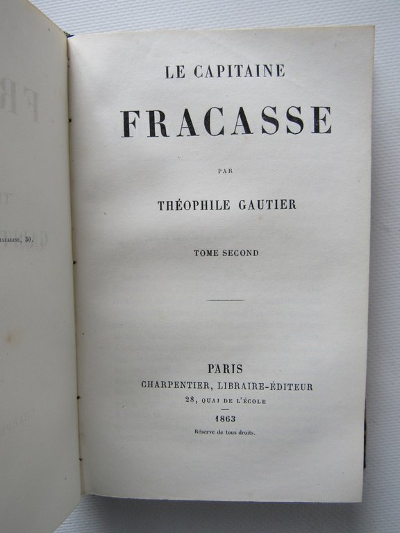 Le capitaine Fracasse
