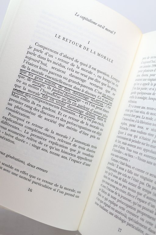 Le capitalisme est-il moral ?