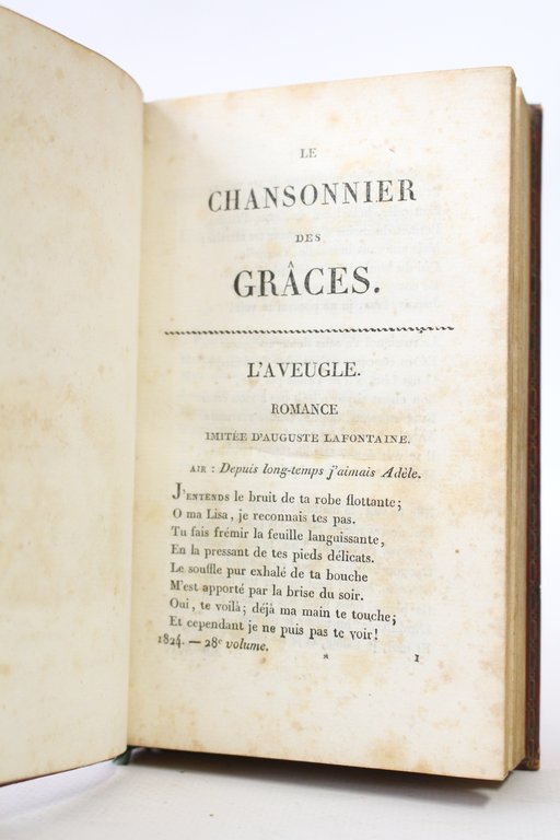Le Chansonnier des Grâces, pour 1824, avec les airs nouveaux …