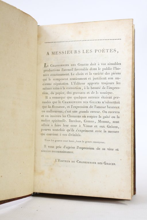 Le Chansonnier des Grâces, pour 1824, avec les airs nouveaux …