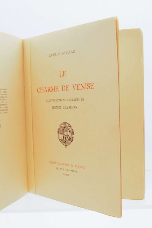 Le charme de Venise
