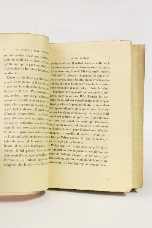 Le chevalier de Boufflers et la comtesse de Sabran 1788-1792