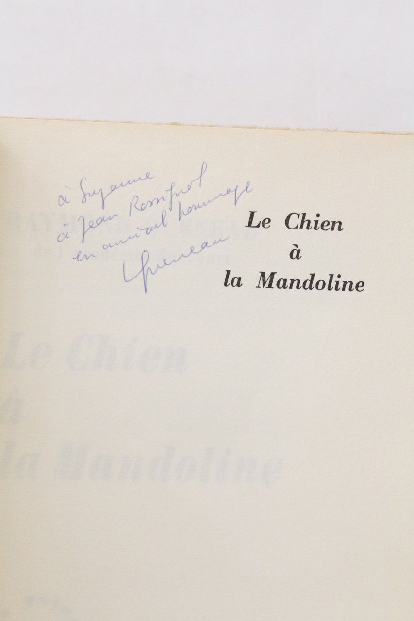Le chien à la mandoline