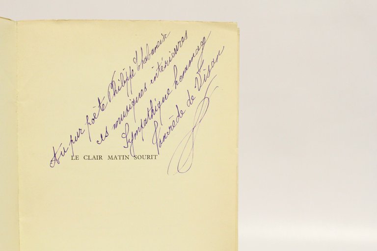 Le clair matin sourit. Poèmes précédés de Mon credo poétique