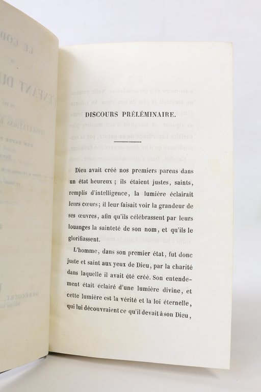 Le code de l'enfant du Christ, ou les dissertations religieuses …