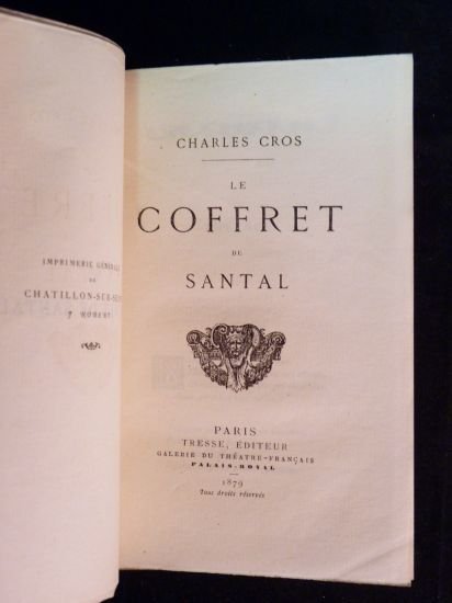 Le coffret de santal