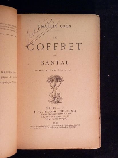 Le coffret de santal