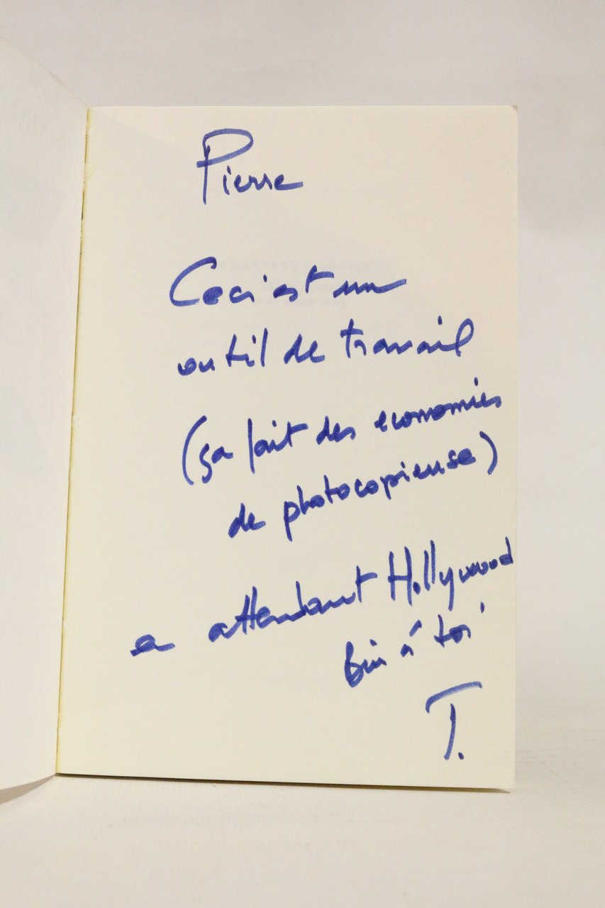 Le contrat. Un western psychanalytique en deux actes et un …