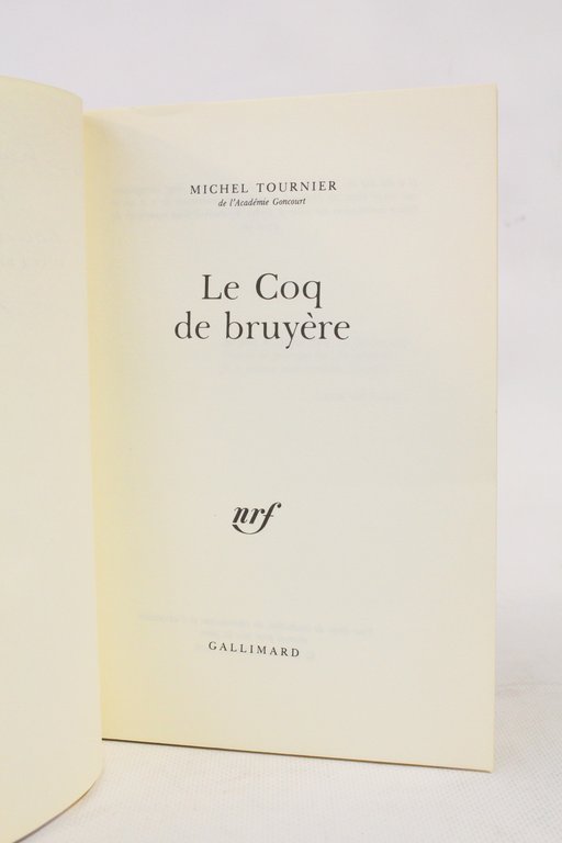 Le coq de bruyère