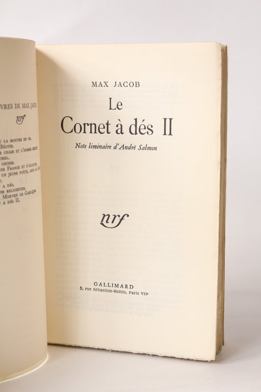 Le cornet à dés II