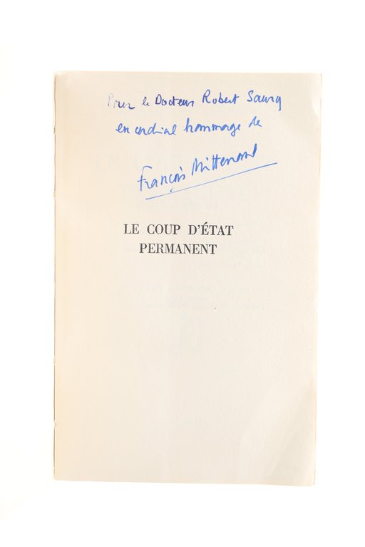 Le Coup d'Etat permanent