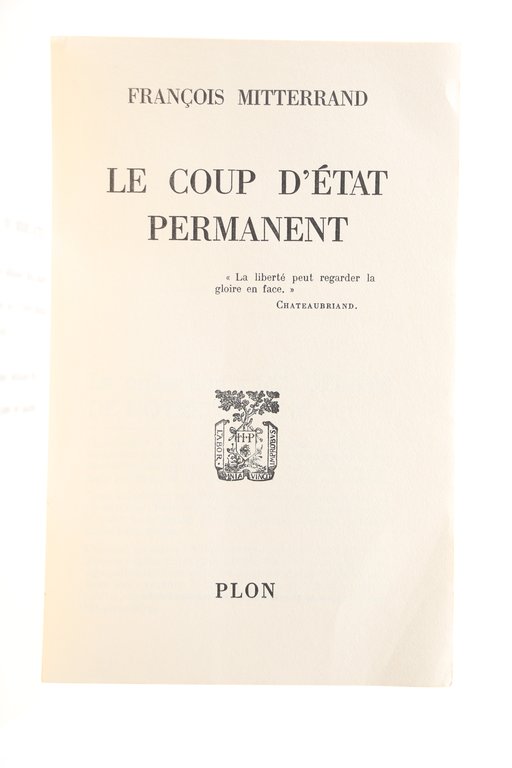 Le Coup d'Etat permanent