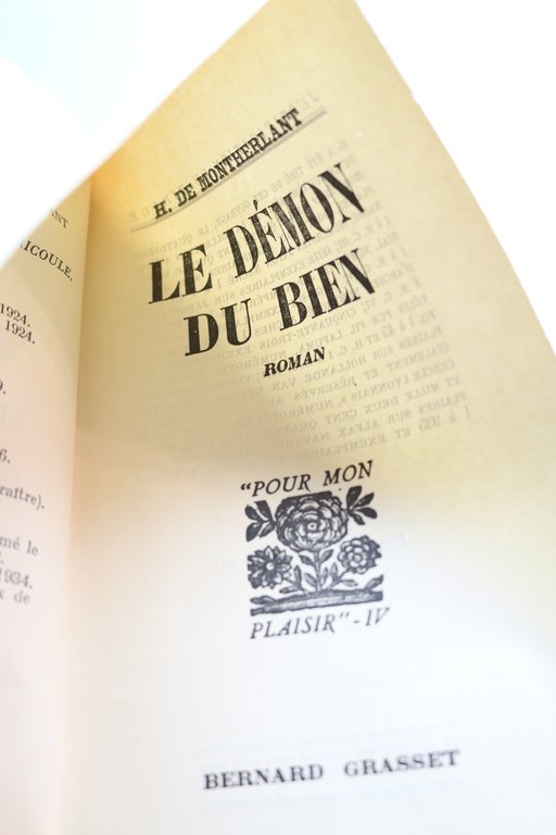 Le démon du bien