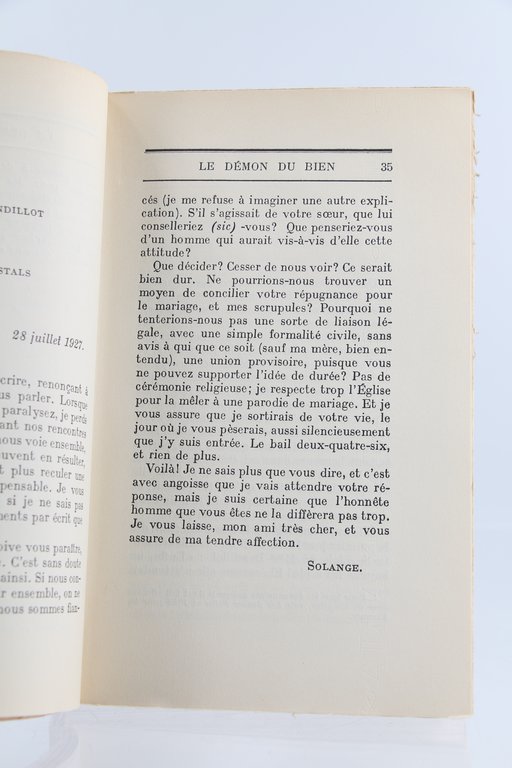Le Démon du Bien