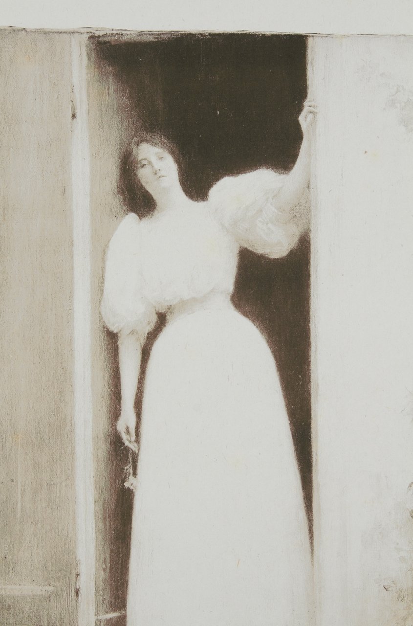 Le départ - Lithographie originale sur Chine - L'Estampe Moderne