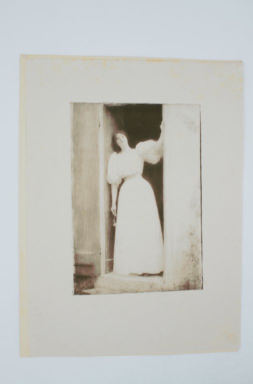 Le départ - Lithographie originale sur Chine - L'Estampe Moderne