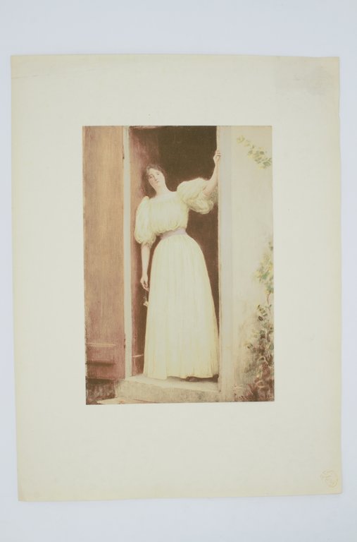 Le départ - Lithographie originale sur Japon - L'Estampe Moderne