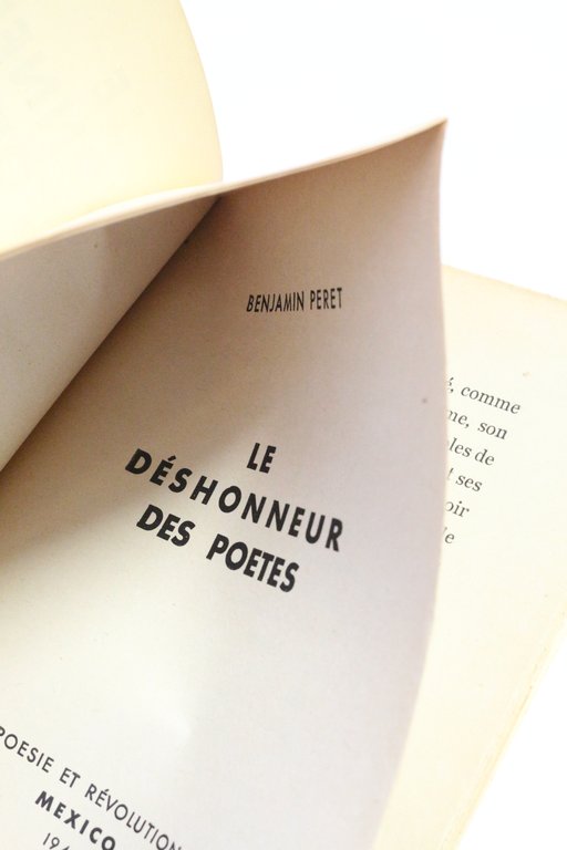 Le déshonneur des poètes