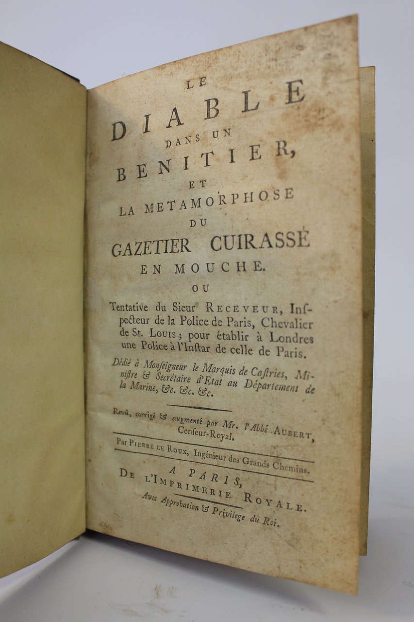 Le diable dans un benitier : Et la métamorphose du …