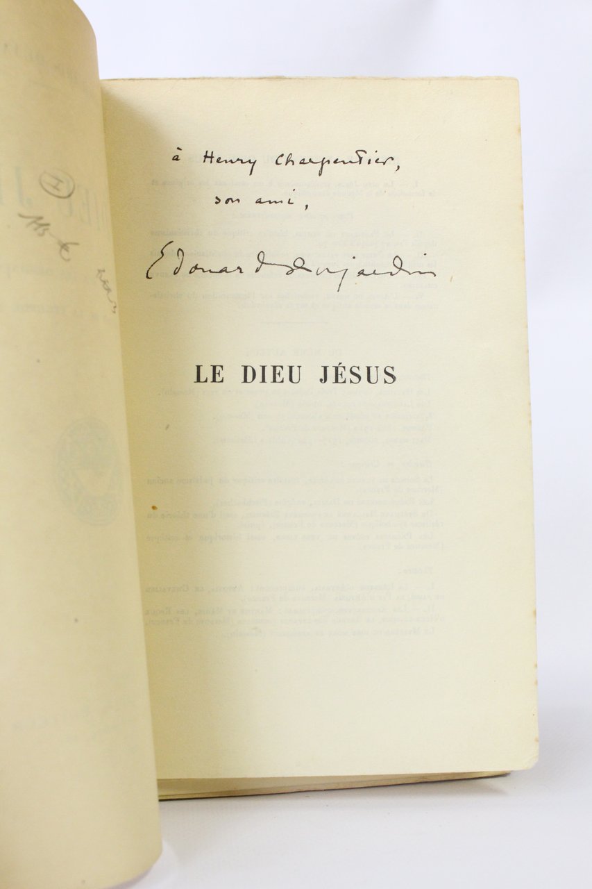 Le dieu Jésus