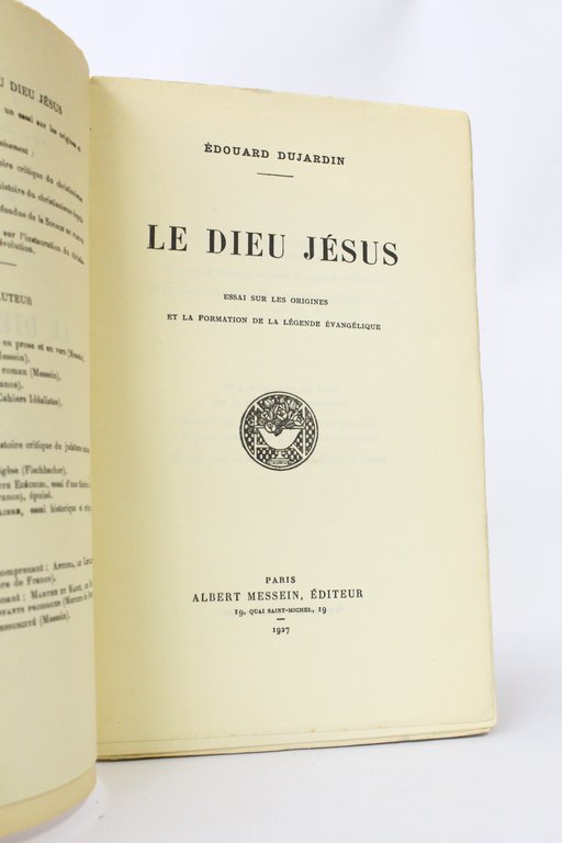 Le dieu Jésus