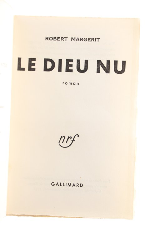 Le Dieu nu