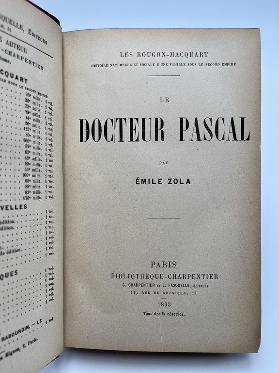 Le docteur Pascal