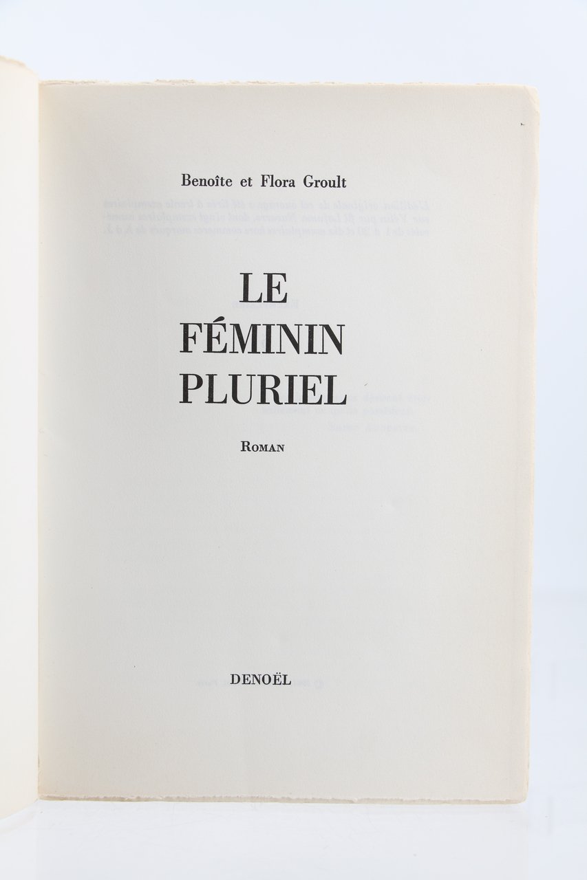 Le Féminin pluriel