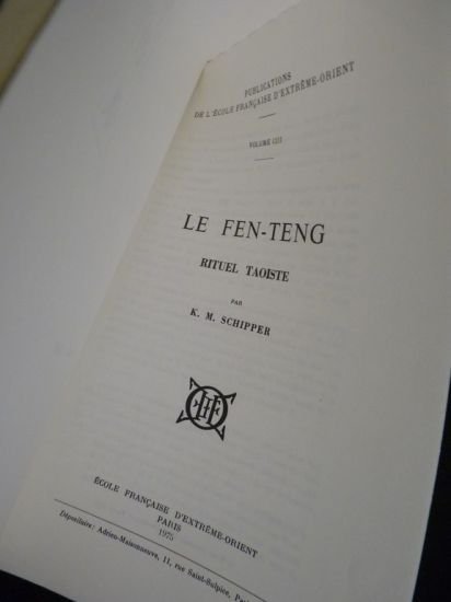 Le Fen-Teng rituel taoiste