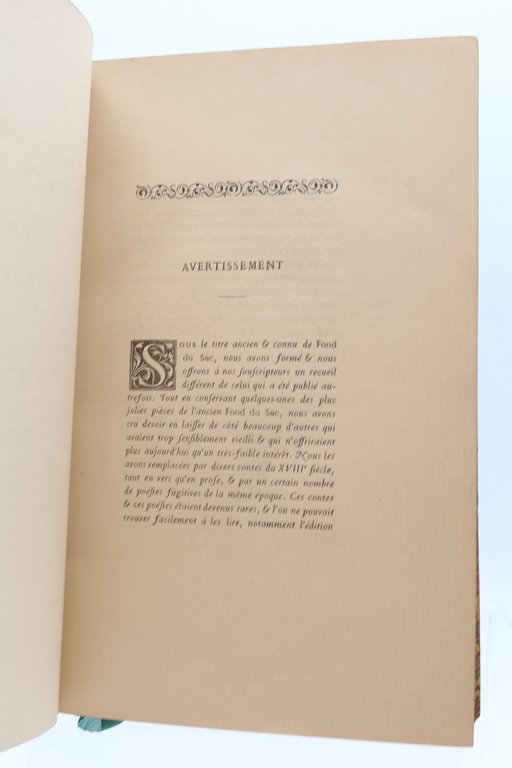 Le fond du sac ou recueil de contes et vers …