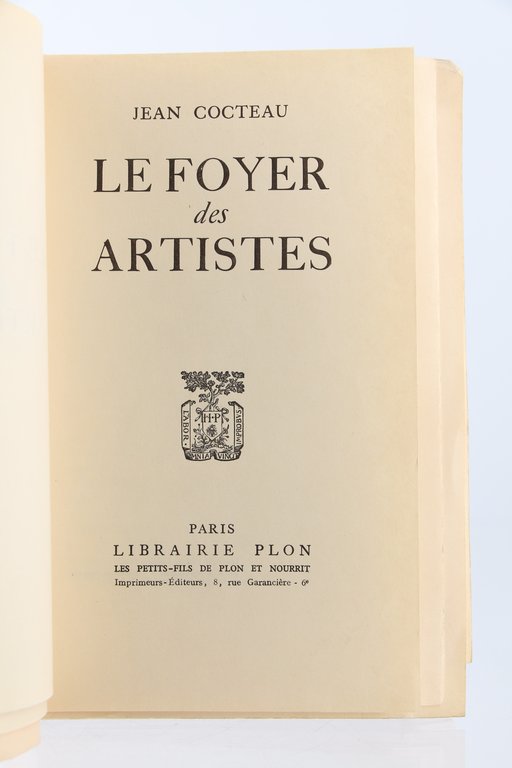 Le foyer des artistes