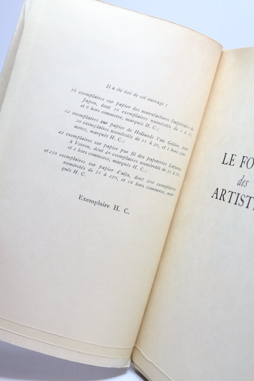 Le foyer des artistes