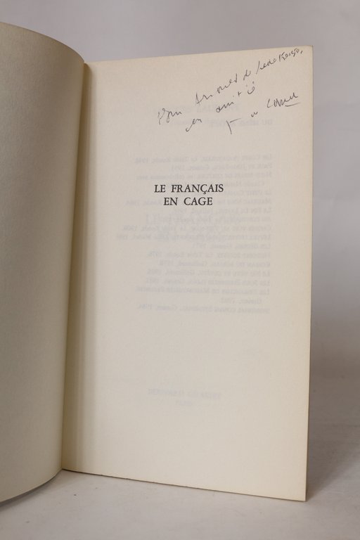 Le français en cage