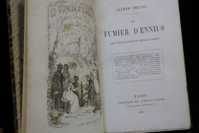 Le fumier d'Ennius