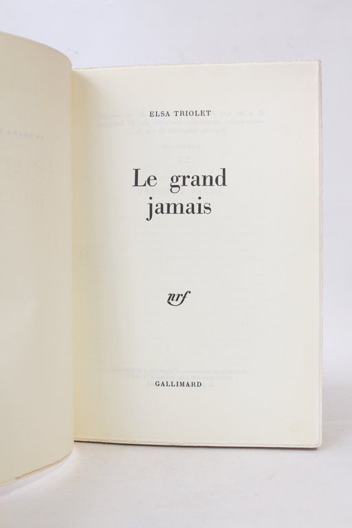 Le grand jamais