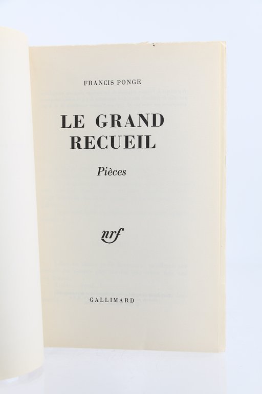 Le grand recueil : Lyres. - Méthodes. - Pièces