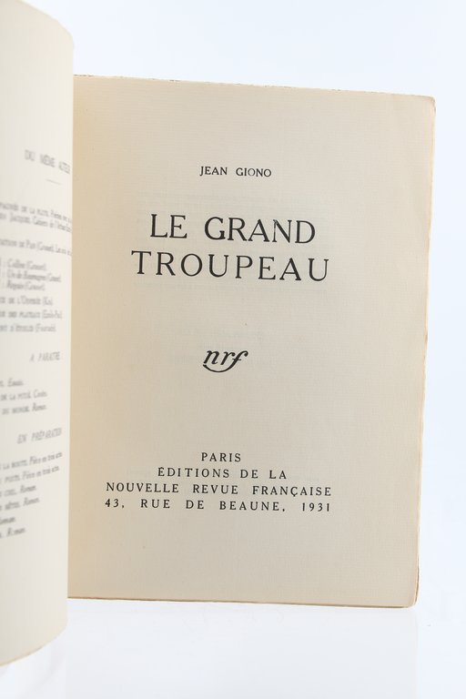 Le grand Troupeau