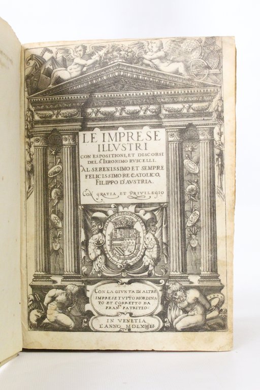 Le imprese illustri : con espositioni et discorsi del S.or …